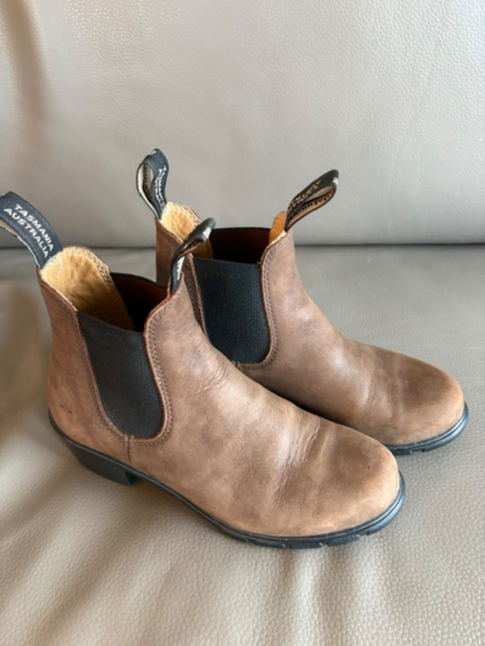 Blundstone Women's Series Heel sz US 7.5 (AU4.5) premium leather brown